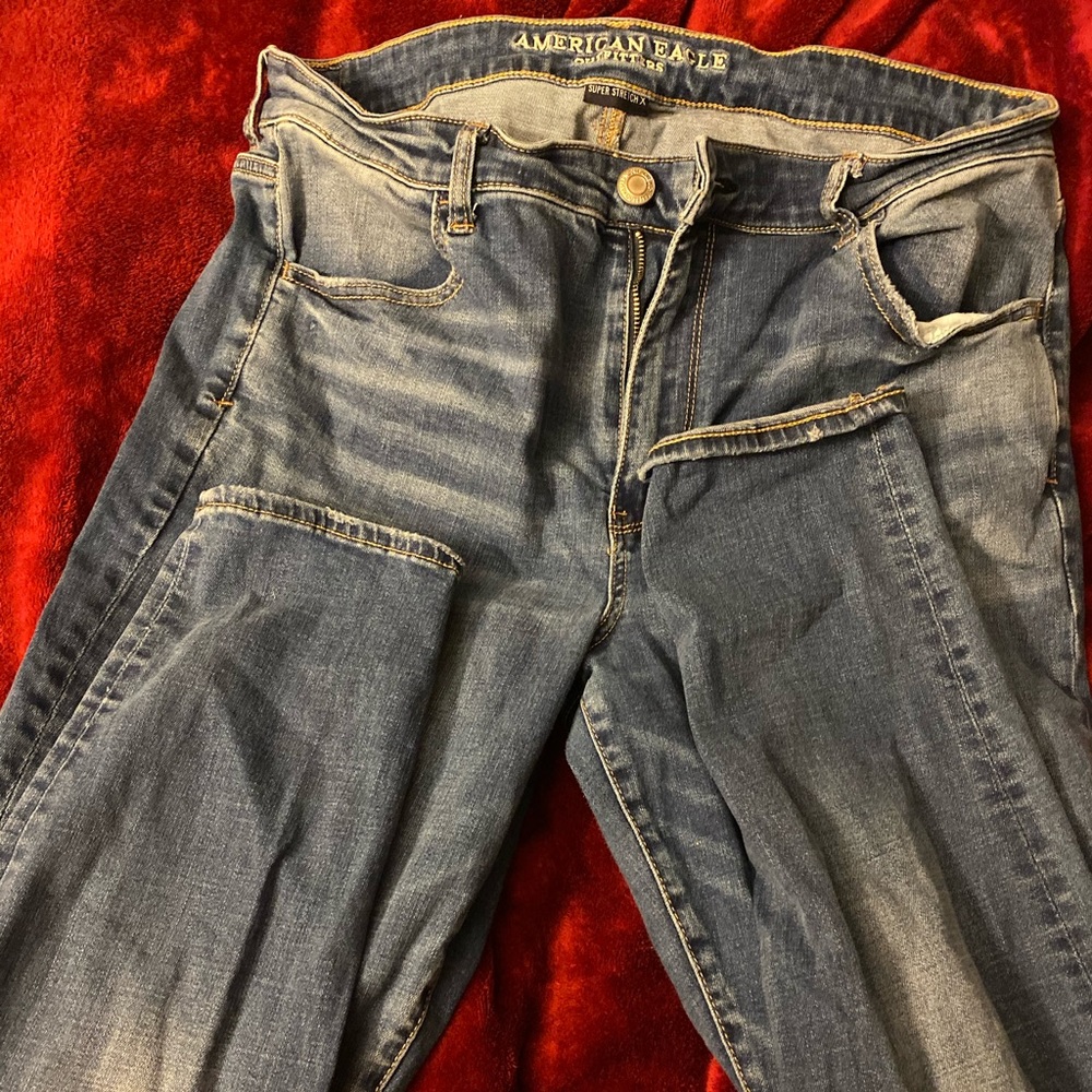 American eagle stretchy skinny jeans